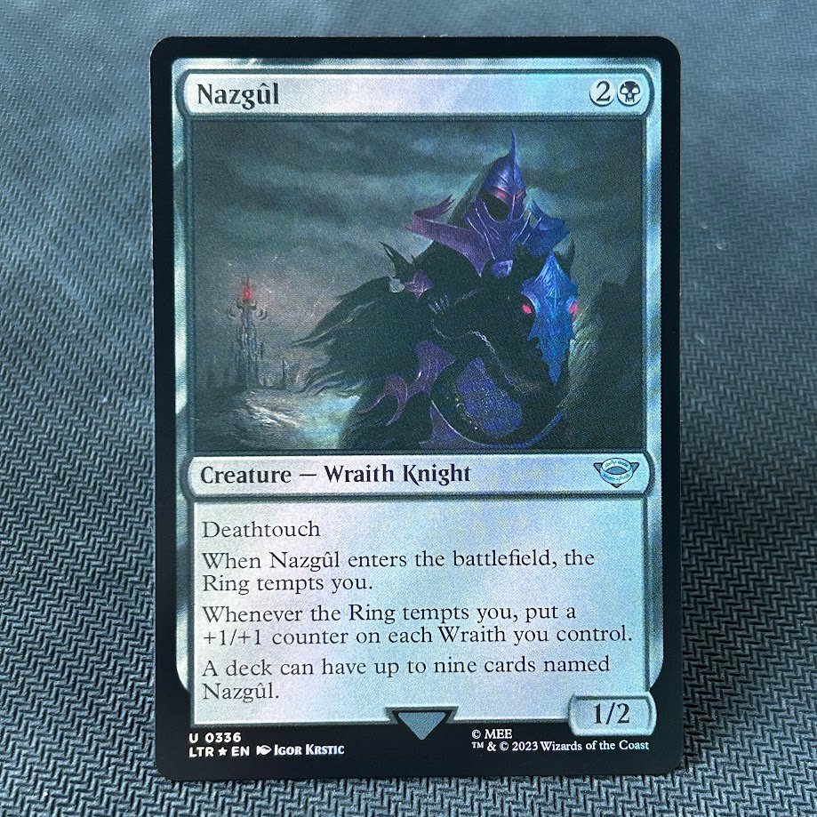 IMG_6592.jpg Nazgûl 336 Foil MTG Proxy Cards - Image 1