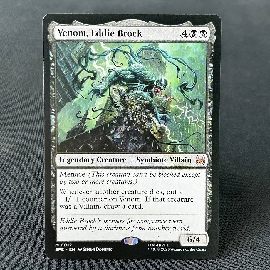 IMG_6686.jpg Venom, Eddie Brock SPE #0012 MTG Proxy Cards - Image 1
