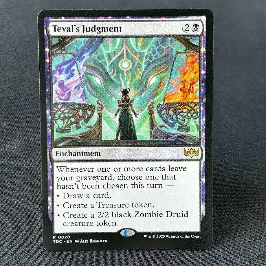 IMG_6689.jpg Teval's Judgment #28 MTG Proxy Cards - Image 1