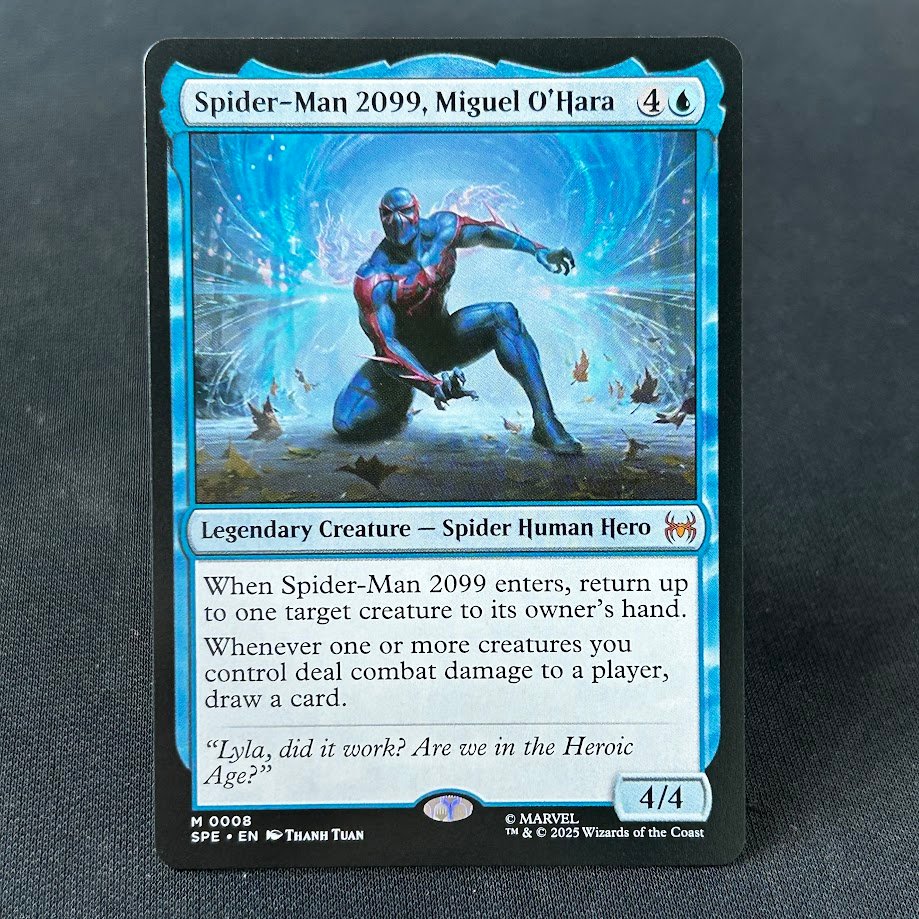 IMG_6711.jpg Spider-Man 2099, Miguel O'Hara #8 MTG Proxy Cards - Image 1