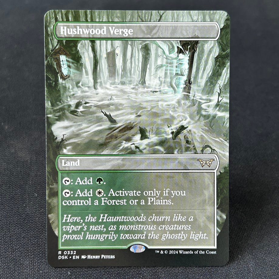 IMG_6712.jpg Hushwood Verge (DSK) 332 MTG Proxy Cards - Image 1
