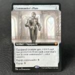 Commander's Plate (Extended Art) MTG Proxy Cards