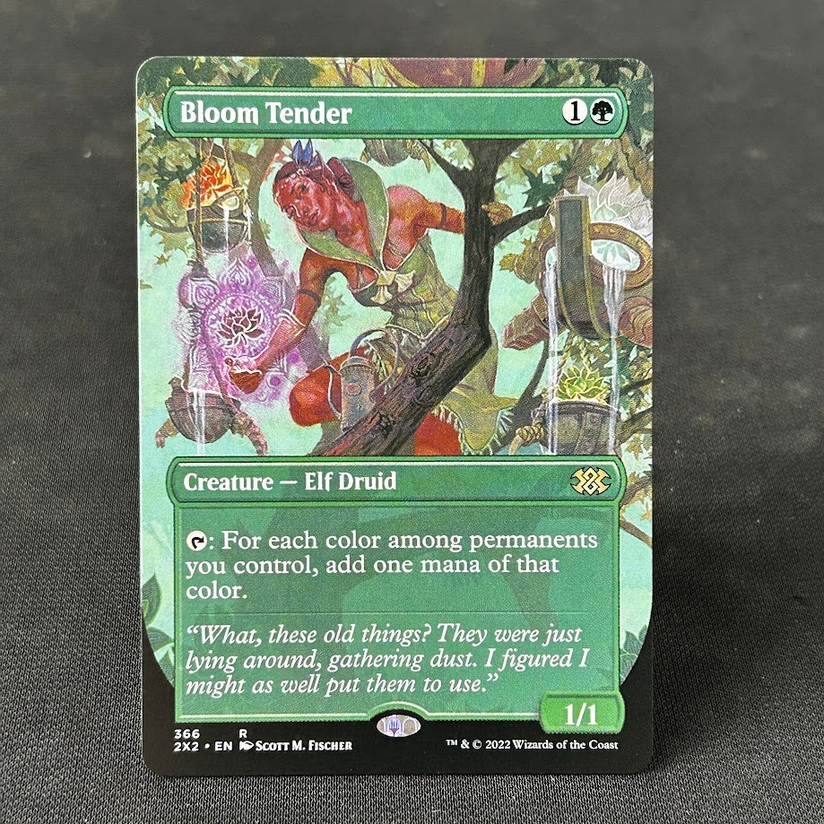 IMG_7489.jpg Bloom Tender 2x2 borderless MTG Proxy Cards - Image 1