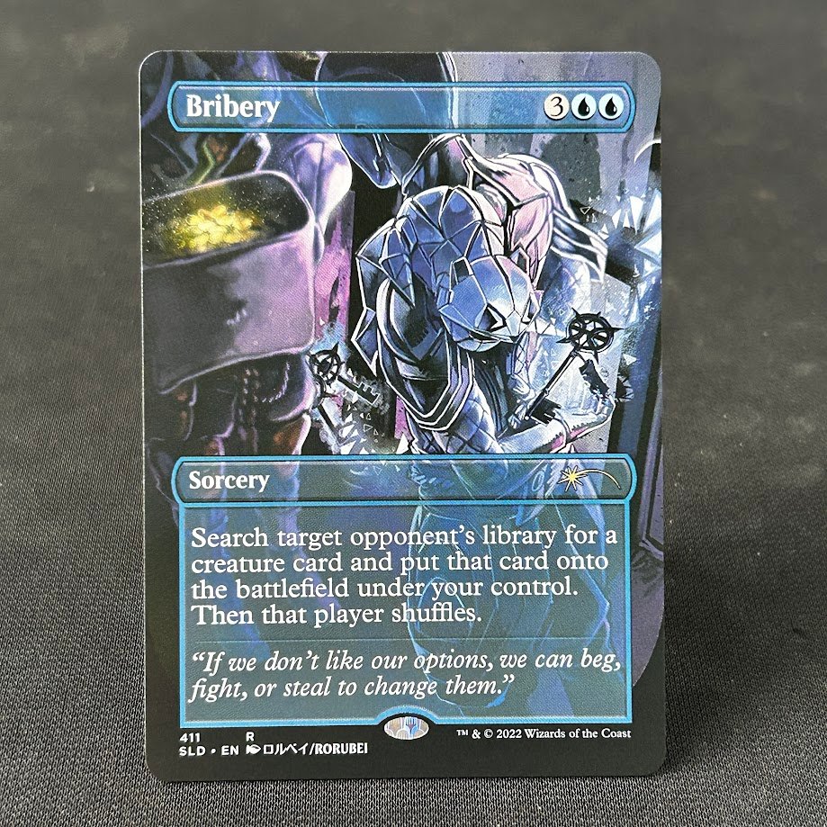 IMG_7490.jpg Bribery sld #411 MTG Proxy Cards - Image 1