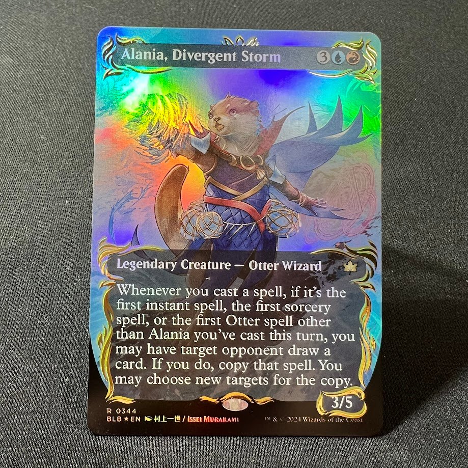 IMG_7508.jpg Alania, Divergent Storm #344 (raised foil) EN Foil MTG Proxy Cards - Image 1