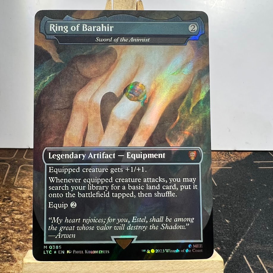 IMG_9117.jpg Ring of Barahir Foil MTG Proxy Cards - Image 1