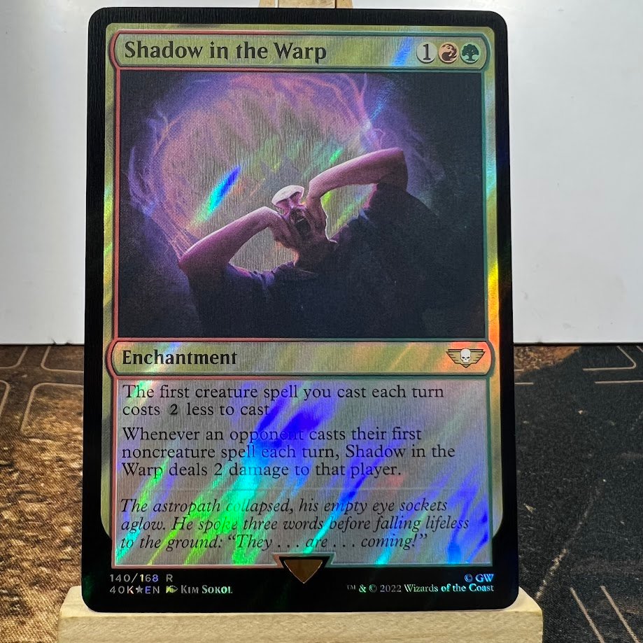 IMG_9118.jpg Shadow in the Warp Foil MTG Proxy Cards - Image 1