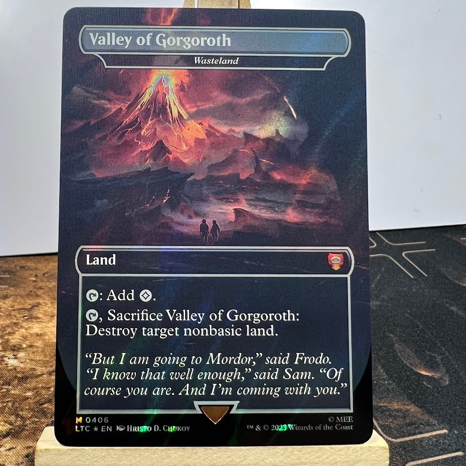 IMG_9148.jpg Valley of Gorgoroth Foil MTG Proxy Cards - Image 1