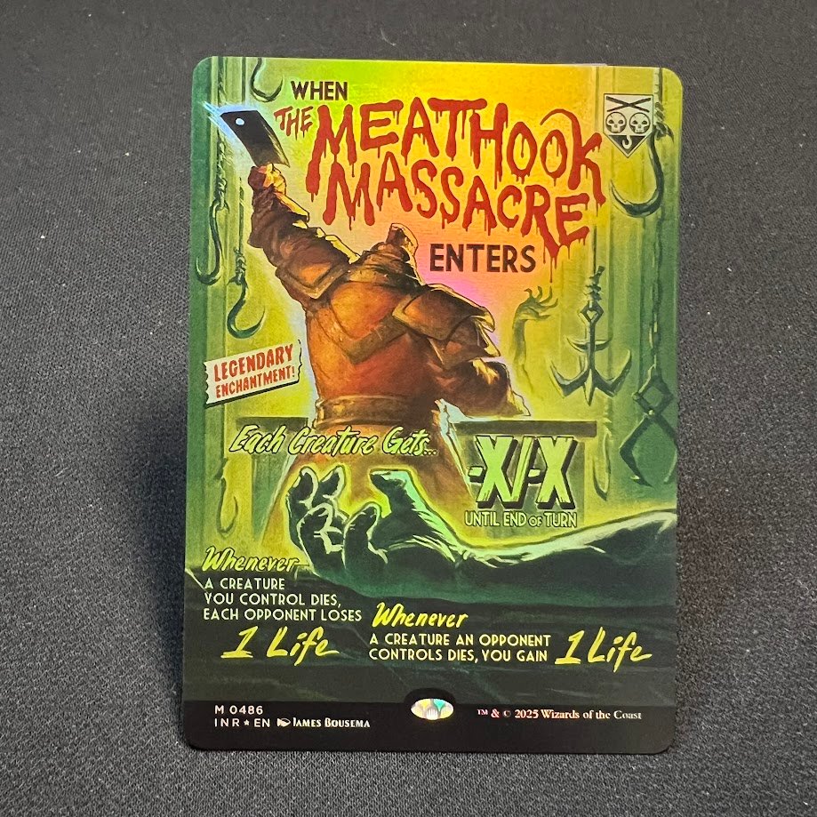 IMG_9218.jpg The Meathook Massacre #486 Foil MTG Proxy Cards - Image 1