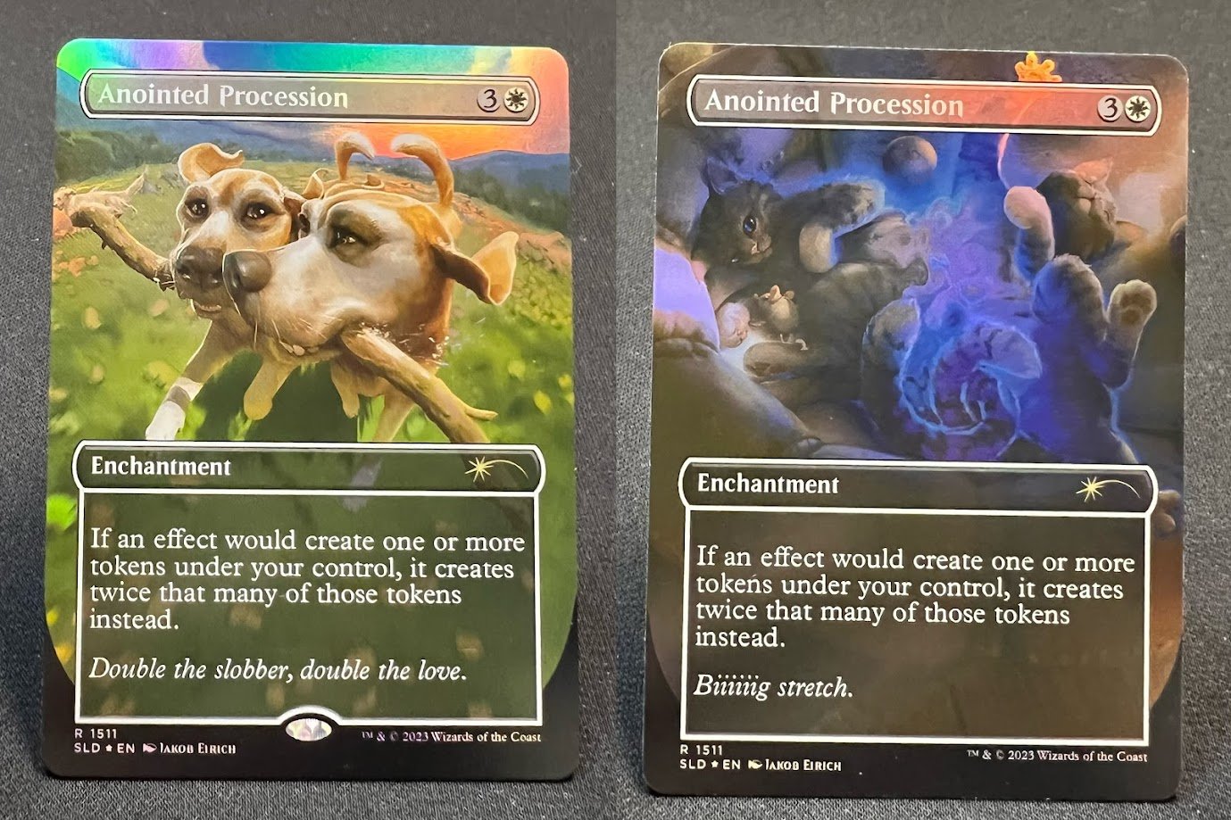 IMG_9342.jpg Anointed Procession SLD 1511 Foil MTG Proxy Cards - Image 1