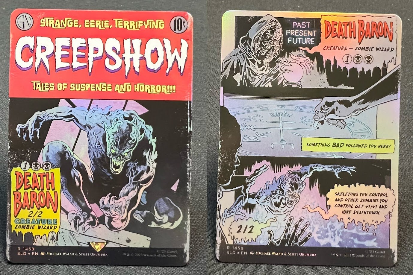 IMG_9370-1.jpg Death Baron SLD #1458 Foil MTG Proxy Cards - Image 1