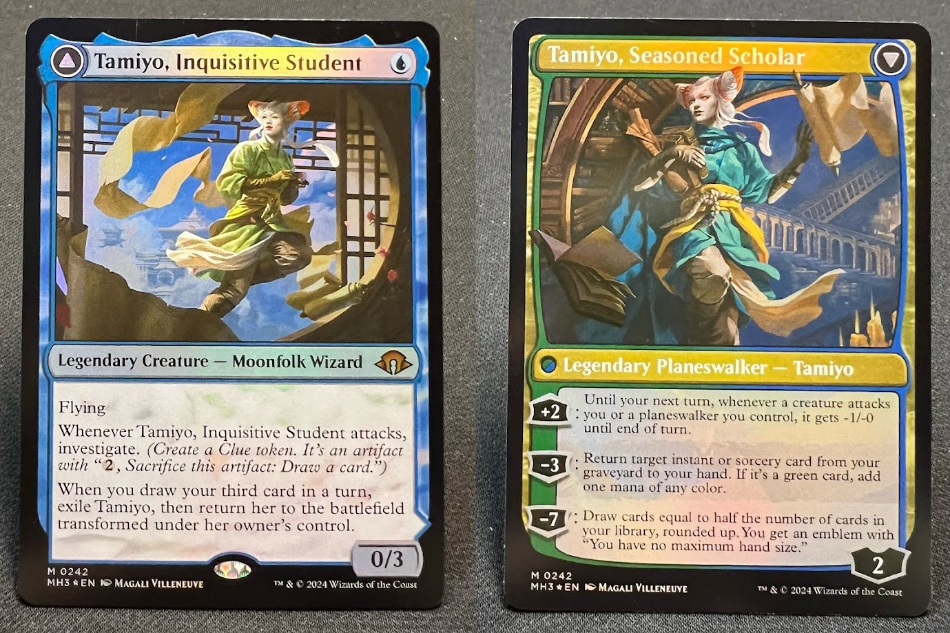 IMG_9371.jpg Tamiyo, Inquisitive Student #242 Foil MTG Proxy Cards - Image 1