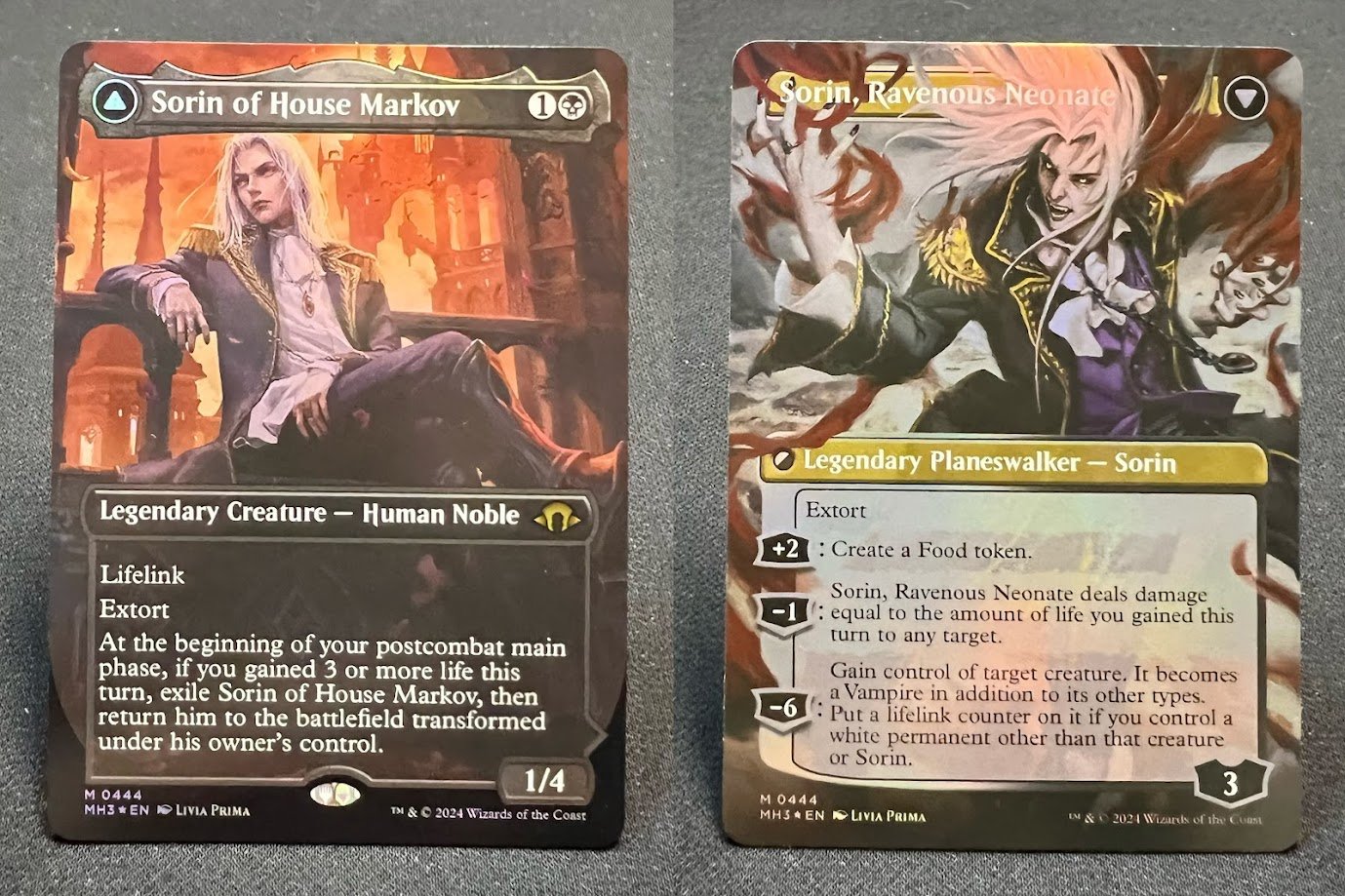 IMG_9372.jpg Sorin of House Markov #444 Foil MTG Proxy Cards - Image 1