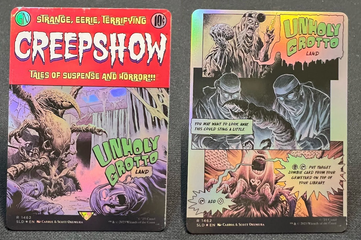 IMG_9376.jpg Unholy Grotto SLD #1462 Foil MTG Proxy Cards - Image 1