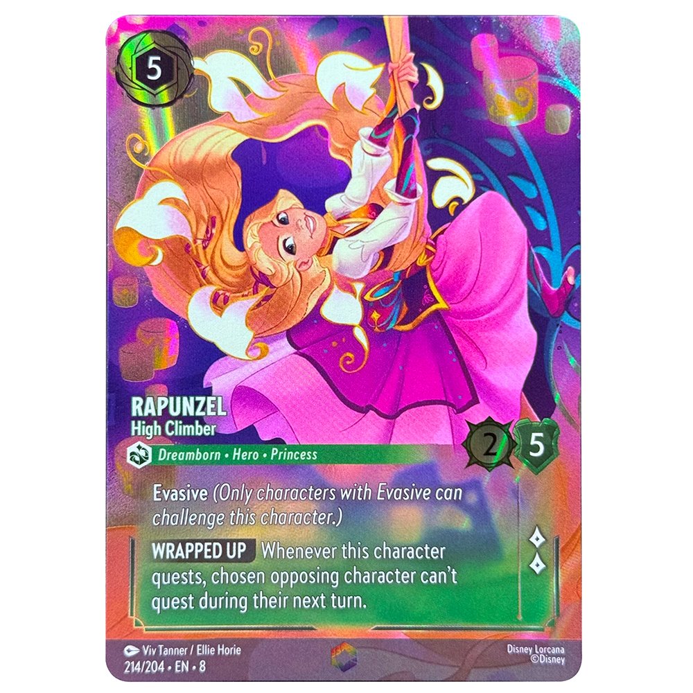 IMG_9708.jpg Rapunzel High Climber Lorcana Proxy Cards - Image 1