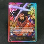 Kouzuki Oden EB01-001 Gold Foil One Piece Proxy Cards