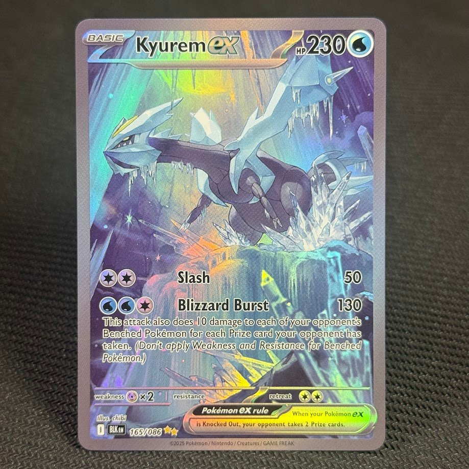 Kyurem-ex-·-Black-Bolt-BLK-165.jpg Kyurem ex · Black Bolt (BLK) #165 Pokemon Proxy Cards - Image 1