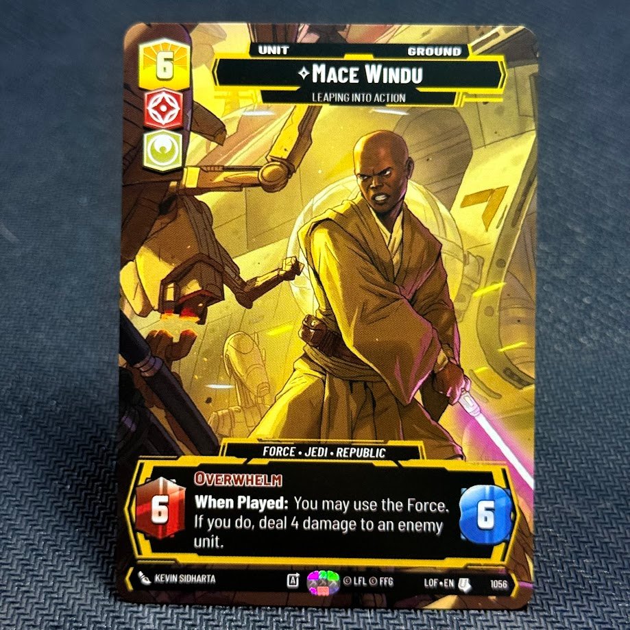 Mace-Windu-Leaping-Into-Action-1056.jpg Mace Windu - Leaping Into Action SWUDB Proxy Cards - Image 1