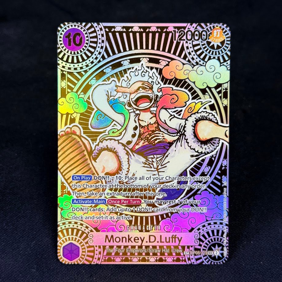 Monkey.D.Luffy-OP05-119.jpg Monkey.D.Luffy OP05-119 Gold Foil One Piece Proxy Cards - Image 1