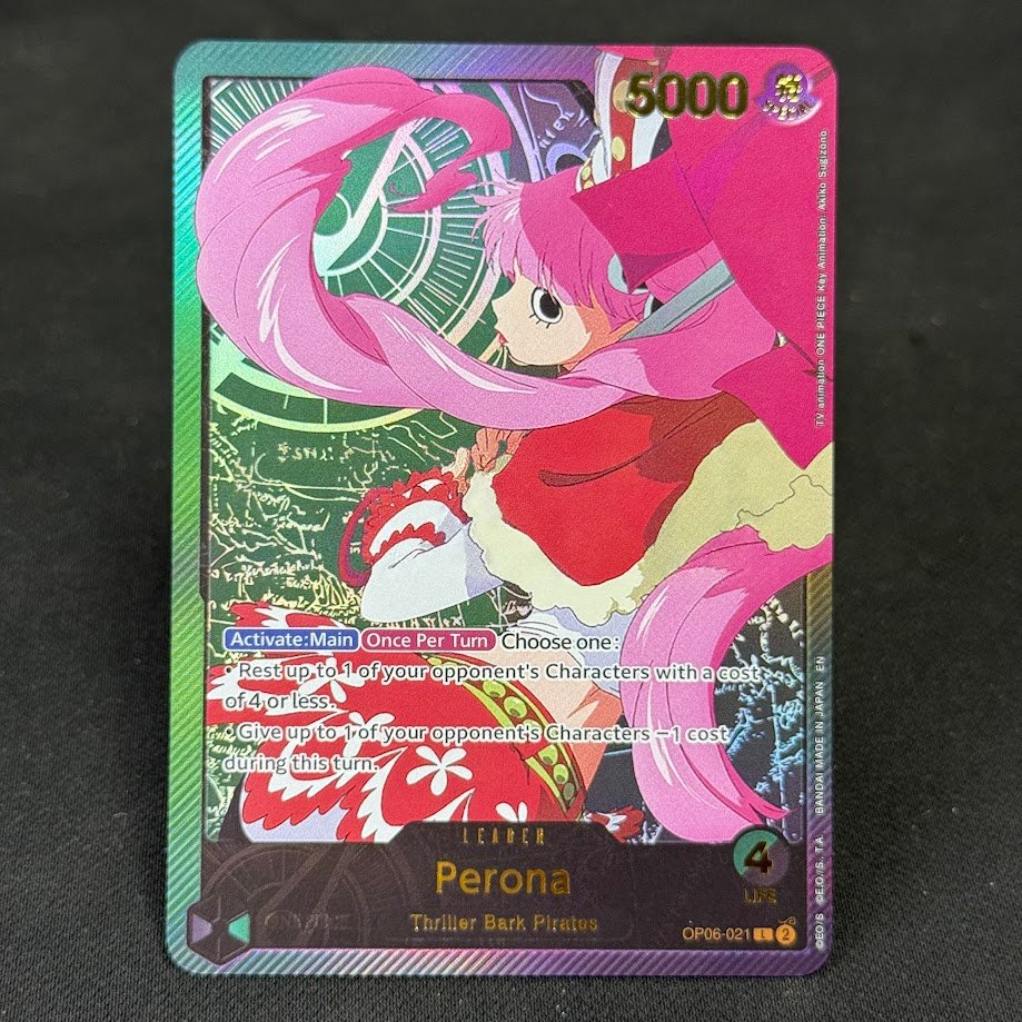 Perona-OP06-021.jpg Perona OP06-021 Gold Foil One Piece Proxy Cards - Image 1