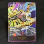 Rob Lucci OP07-079 Gold Foil One Piece Proxy Cards