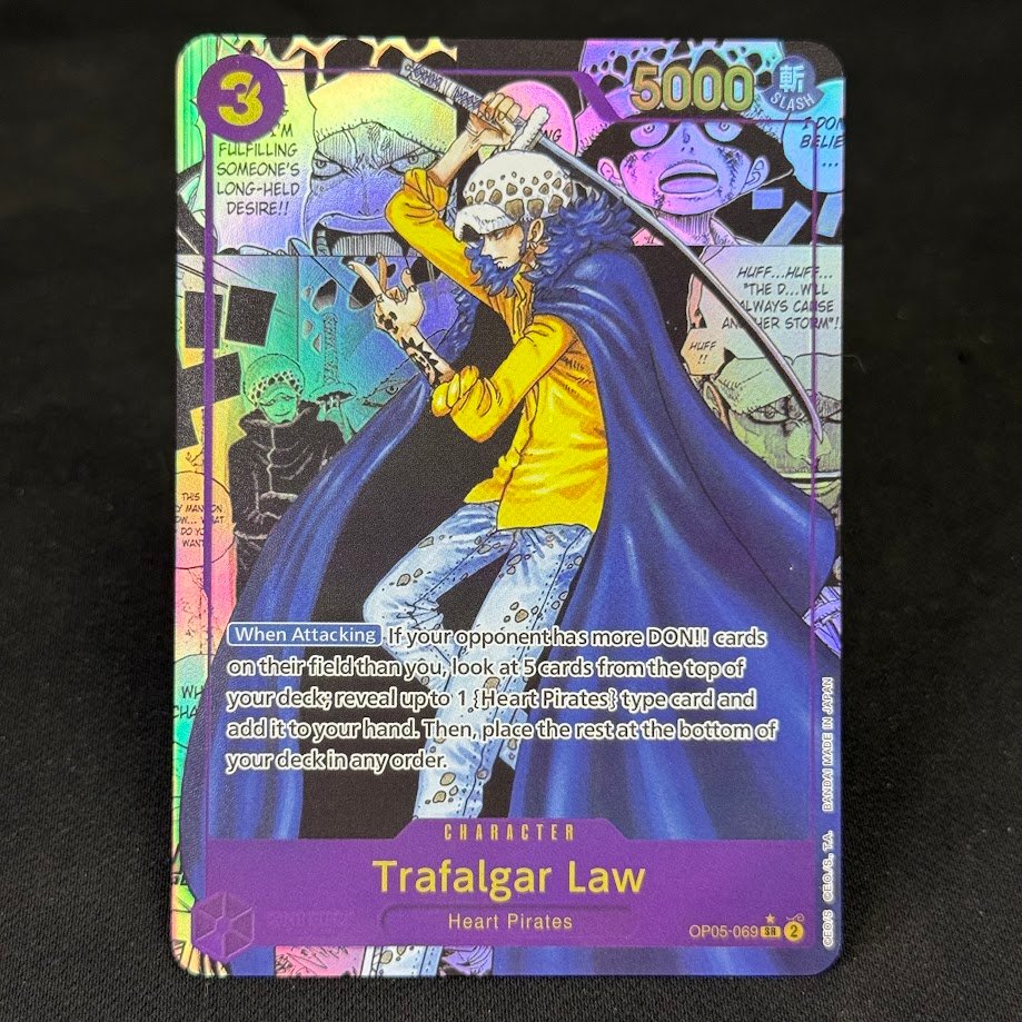 Trafalgar-Law-Manga-OP05-069.jpg Trafalgar Law OP05-069 One Piece Proxy Cards - Image 1