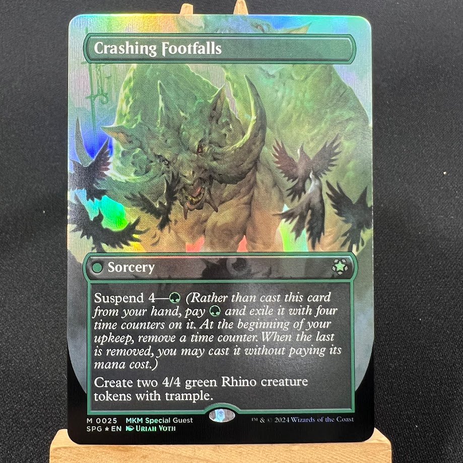 d.jpg Crashing Footfalls SPG foil MTG Proxy Cards - Image 1