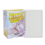 100 PCS/BOX Matte White Dragon Shield Cards Sleeves - Image 2