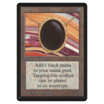 Mox Jet Beta black border mtg proxy cards power nine